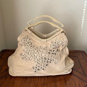 R&Y Augousti Tan Hobo Bag